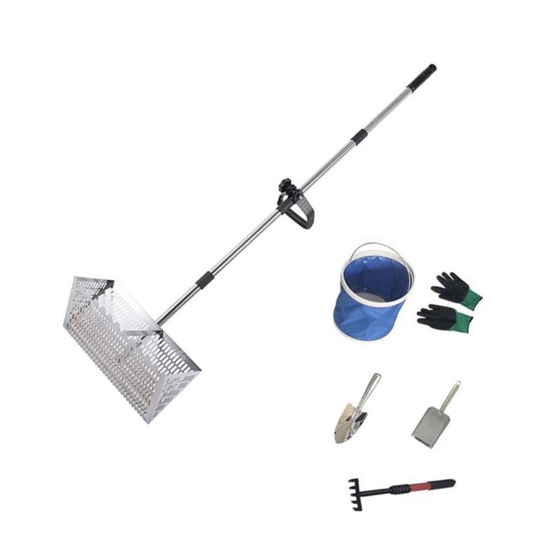 Professional Marine Harvesting Set Includes 6 Rustproof Equipment For Coastal Foraging And Beachcombing
