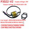 Hall Angle Sensor Power Supply 24V 0-5V 10V  3.3V Analog Output P3022-V2-CW360 CW30/45/60/90/180/270