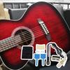 Yibuy 55cm Long Zinc Alloy A-202 Soundhole Adjustable Pickup Cable, Multicolored, for Acoustic Folk Guitar with Accessories