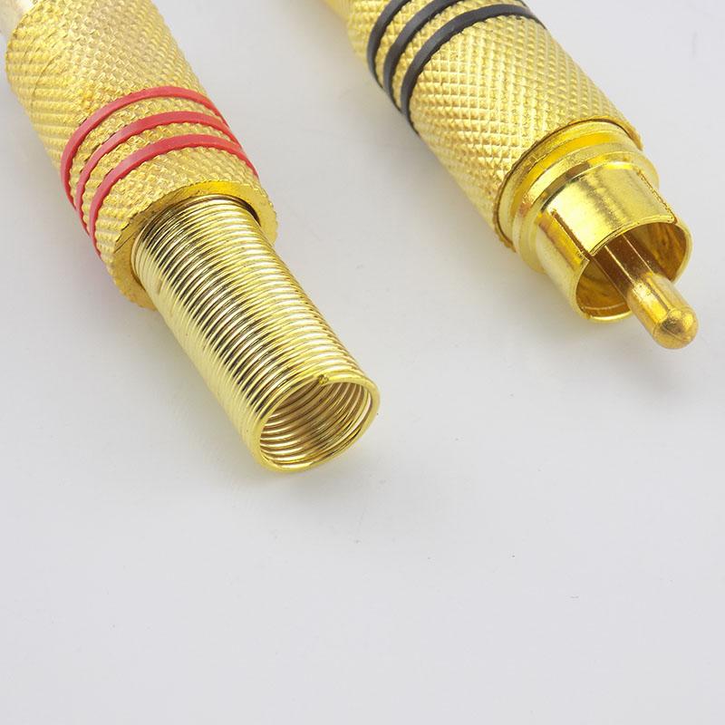 Позолоченный разъем RCA — фото 6