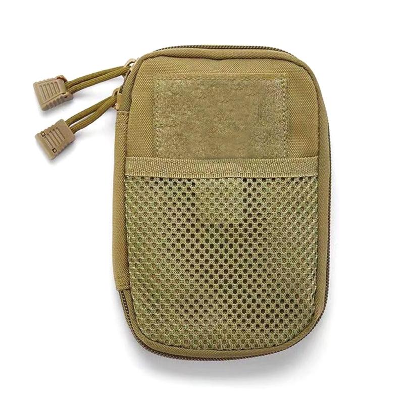 Portable Medicine Bag First Aids Pouches Waist Bag Tactically Medicals Pouches Zippers Waist Pack Small Utility Bag