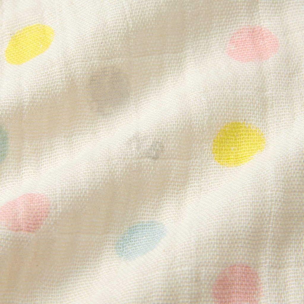 MIKI HOUSE HOT BISCUITS Gauze Towel Set (2-Piece Set) One Size, Ivory, 76-8026-452