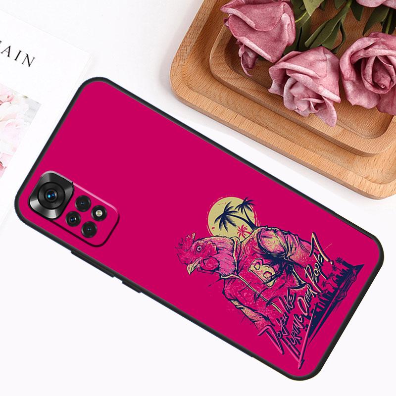 Game Hotline Miami Case For Xiaomi Redmi Note 11 10 9 8 12 Pro Plus 12S 11S 10S 9S Cover For Redmi 12C 10C 9C