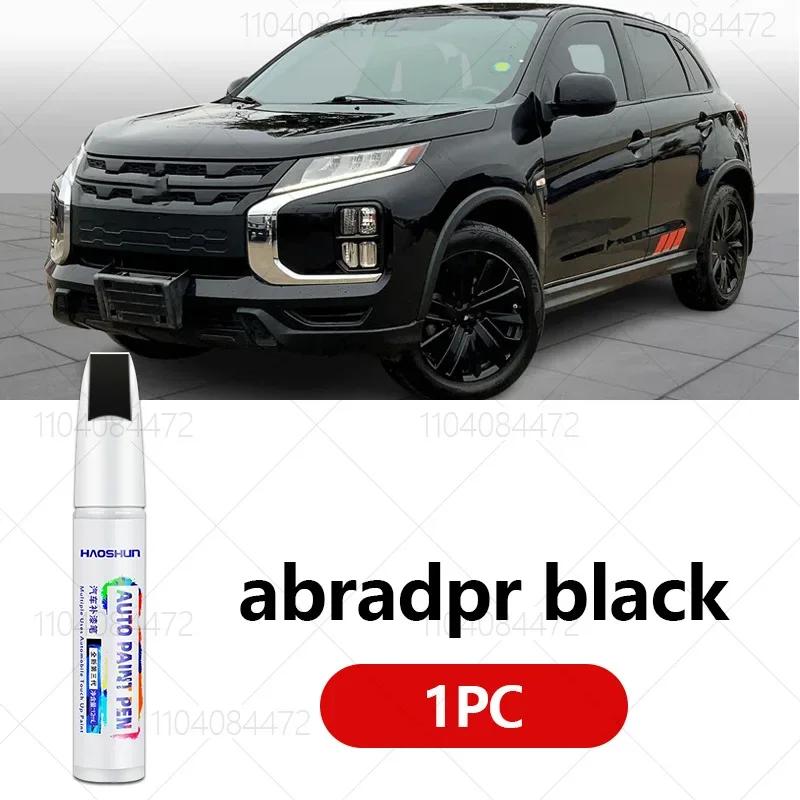 For Mitsubishi Outlander 2001-2025 CU CW0 GF0 GG0 Paint Repair Pen Touch Up Scratch Remover DIY Auto Accessories Black White