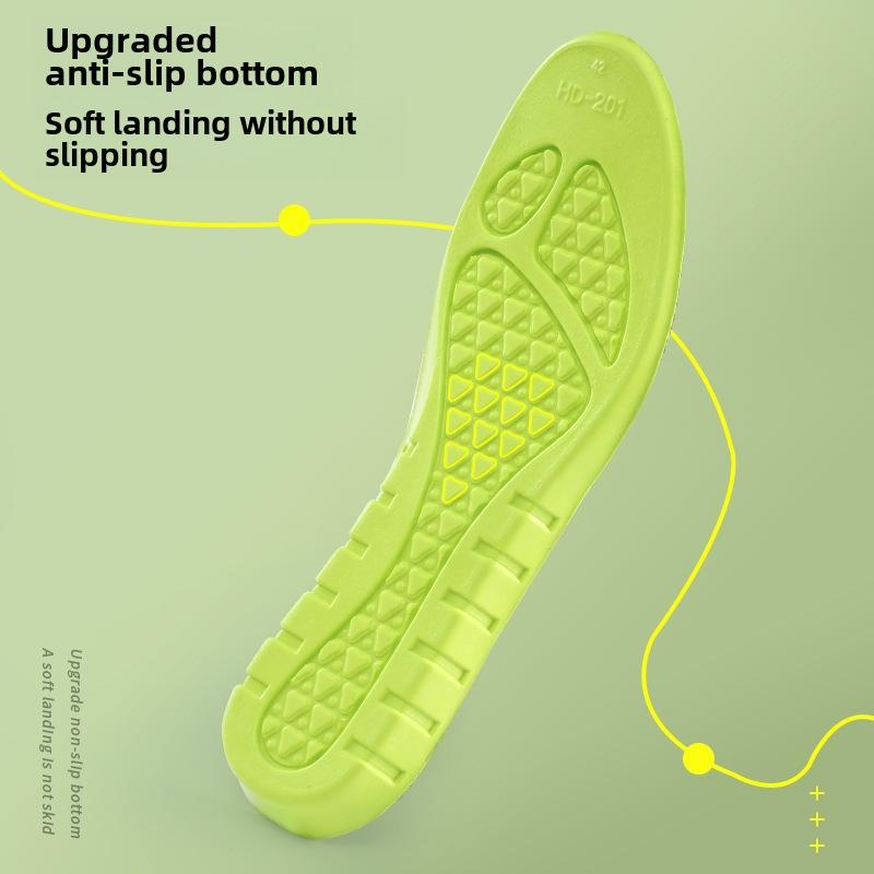 Wormwood Sports Insoles: Sweat-Absorbing, Shock-Absorbing Deodorant for Men & Women - Enjoy Soft, Comfortable Summer Steps.