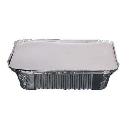 Homeglen Einweg-Rechteckige Aluminiumfolienbehälter mit Deckeln