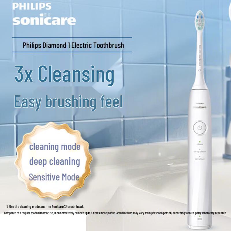 

Электрическая зубная щетка Philips DiamondClean 1 серии