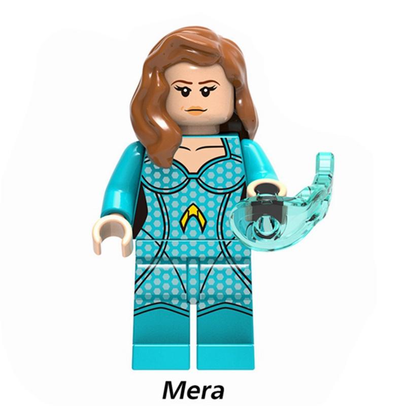 DC Süper Kahramanlar Minifigures Batman Superman Aquaman Wonder Woman Justice League Yapı Taşları Oyuncaklar