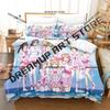 Fashion Love Live Kousaka Honoka Bedding Set Single Twin Full Queen King Size Bed Set Kids Bedroom Duvetcover Sets Bed Sheet Set