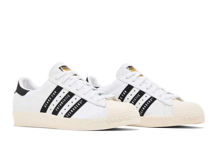 adidas Superstar Human Made White Black Men's Sneakers