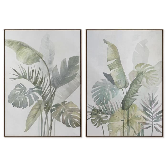 Cadre Palmiers 100 X 4 X 140 Cm Tropical (2 Unités)