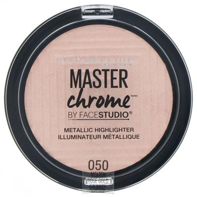Maybelline Master Chrome Metallic Highlighter 6.7g, 1 Piece, 050 Molten Rose Gold