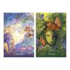 Kancharo Oracle Cards, 55-Card Set, Tarot Card Reading [Gratit Oracle], Includes Japanese Oracle Card Basic Instructions & Pouch (Authentic)