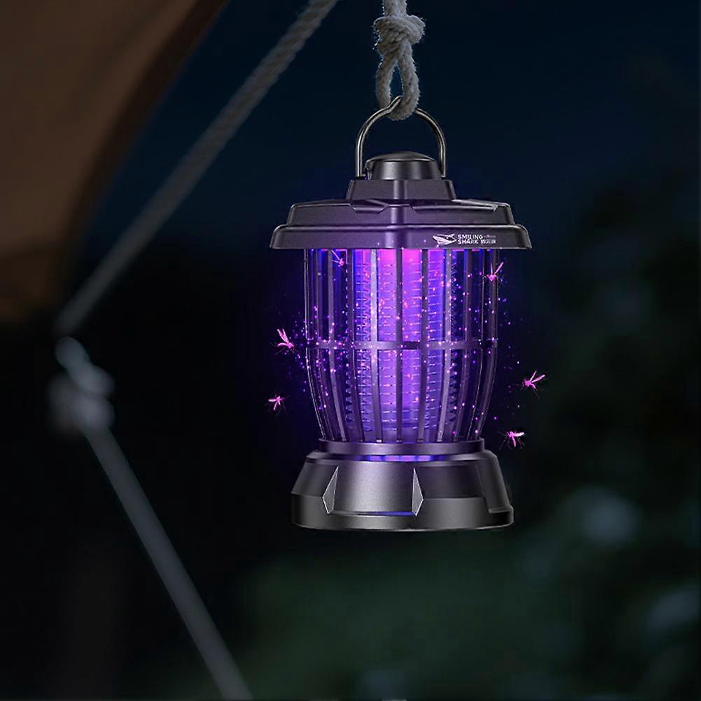 Lampa-pułapka na owady - 3 tryby LED, światło kempingowe z funkcją fioletowego zabijania owadów