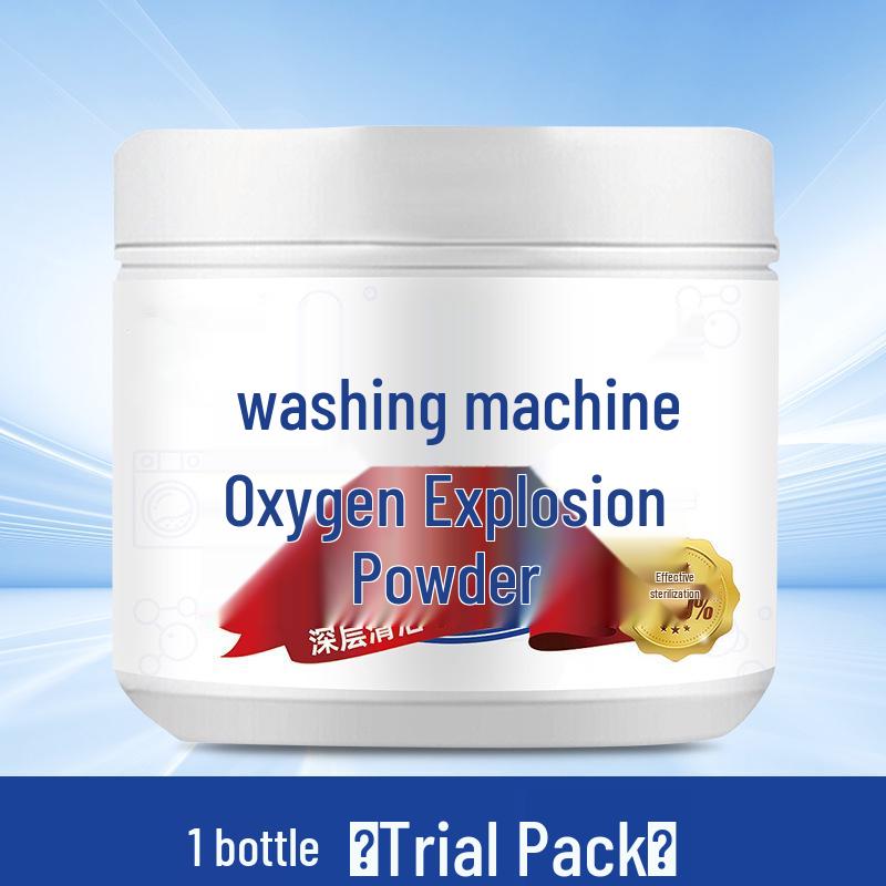 Oxygen-Powered Descaling Powder for Washing Machine Tubs - Effective for Fully Automatic and Pulsator Models