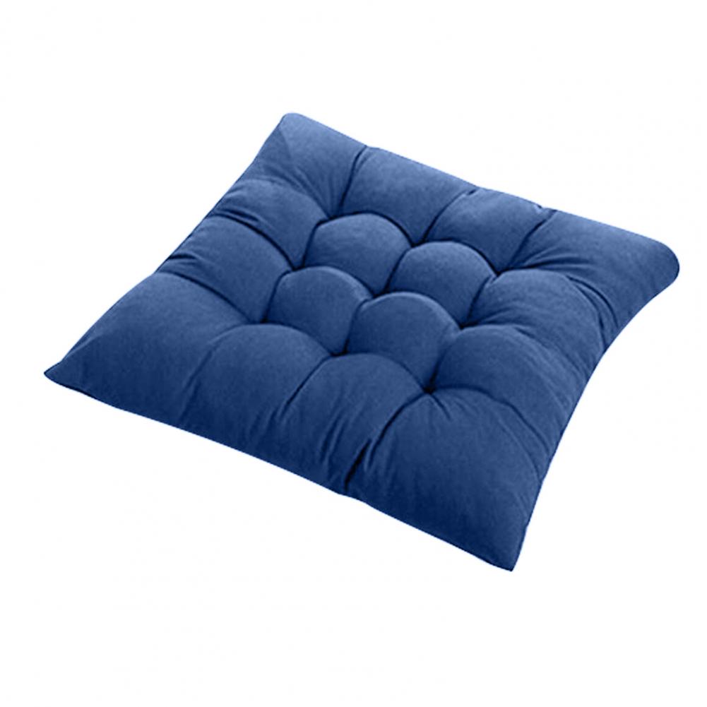 Stylish Seat Cushion All Match Simple Design Chair Cushion Bright Color Non-Slip Cushion