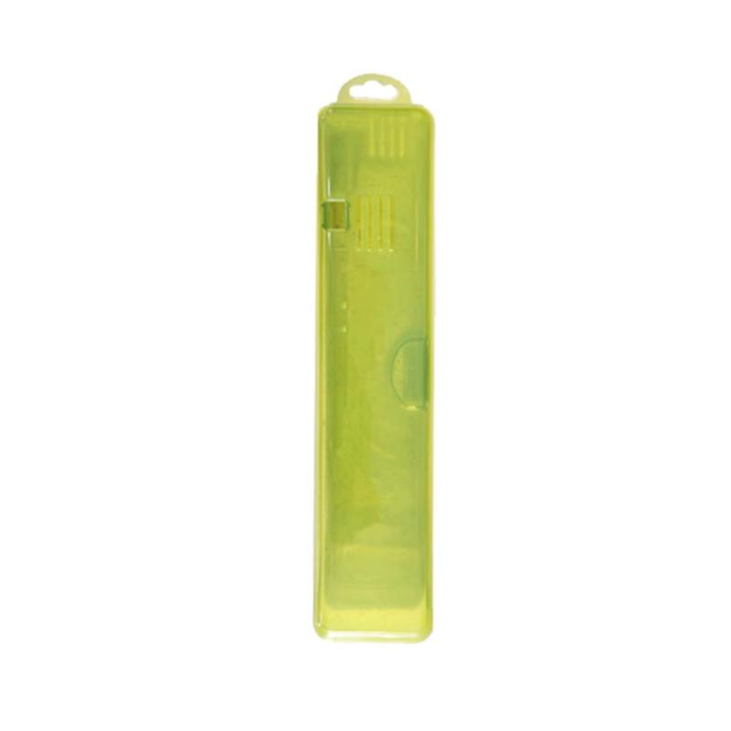 Toothbrush Box Transparent Organizer Case Travel Portable Toothbrush Holder Plastic Toothpaste Box Storage Container& зелёный