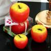 Christmas Gift Simulation Red Apple Candle Birthday Party Peace Fruit Candle New Year's Day Gift