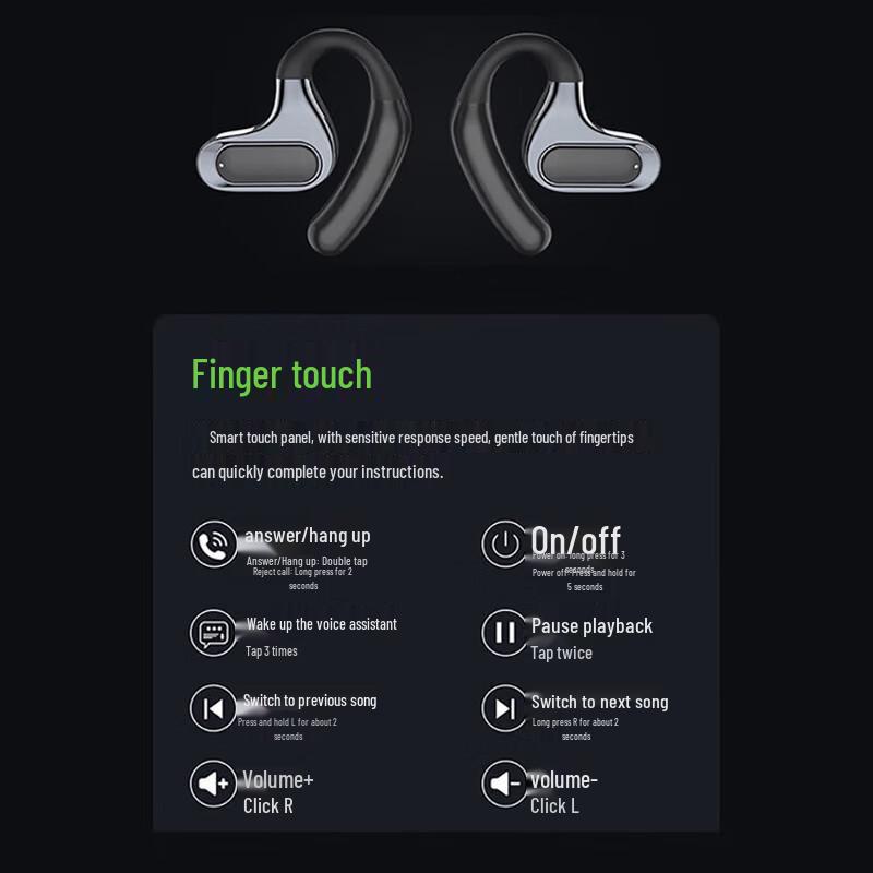VOSSTICC F8 Flagship Open-Ear Bluetooth Headphones