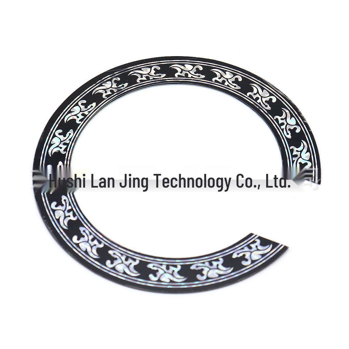 Декоративное кольцо-наклейка на розетку акустической гитары (фолк-гитара)