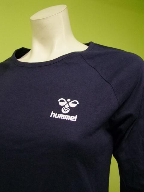 Y1232 HUMMEL LOGO T-SHIRT 3/4 WOMEN'S M