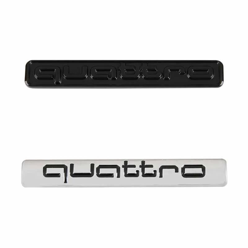 New Auto Accessories Suitable For 0cypd A4 2008-2017 Car Logo 4 Ring Front Grille Badge Rear Emblem Quattro Sline Sticker cypd0