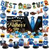Customizable Father's Day Celebration Decoration With Bright Color Large Backdrop Banners Accessories