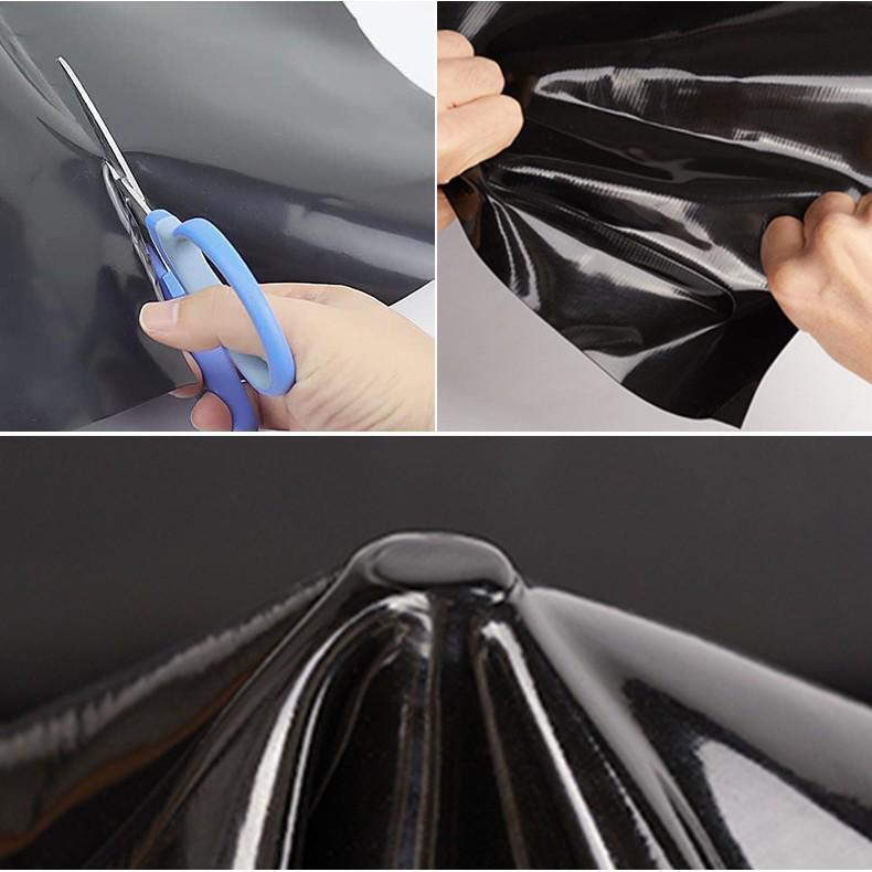 Waterproof HDPE Fish Pond Liner, 0.5mm Black Foldable Liner for Fish Farming.