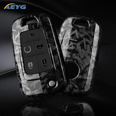 Abs Carbon Fiber Car Key Case Cover For Opel Astra Corsa Mokka Buick Chevrolet Cruze Aveo Malibu Trax Sail Key Fob Accessories