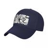 Black and White Trippy Print Baseball Cap GentleUnisex Hat Luxury  Rave Unisex Womens