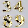 3D Door Number ABS Injection Molding Door Sign Number Creative Digital Hotel Room Number  Home