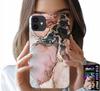 Case For Iphone 13 Mini - Elegant Marble Fashionable Designs + Glass