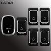 Smart Wireless Doorbell with Elderly Call Button and Five-to-One Remote Control for Home.