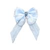 Ribbon Bowknot Hair Clip Side Clip Fashion Barrettes Women Ponytail Holder Female Hair Bows Masquerades Party Headpiece