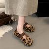 Xiaoxiangfeng mink plush shoes women's shoes, wear plush cotton shoes outside in autumn and winter 2025, and pedal Doudou cotton shoes with one foot