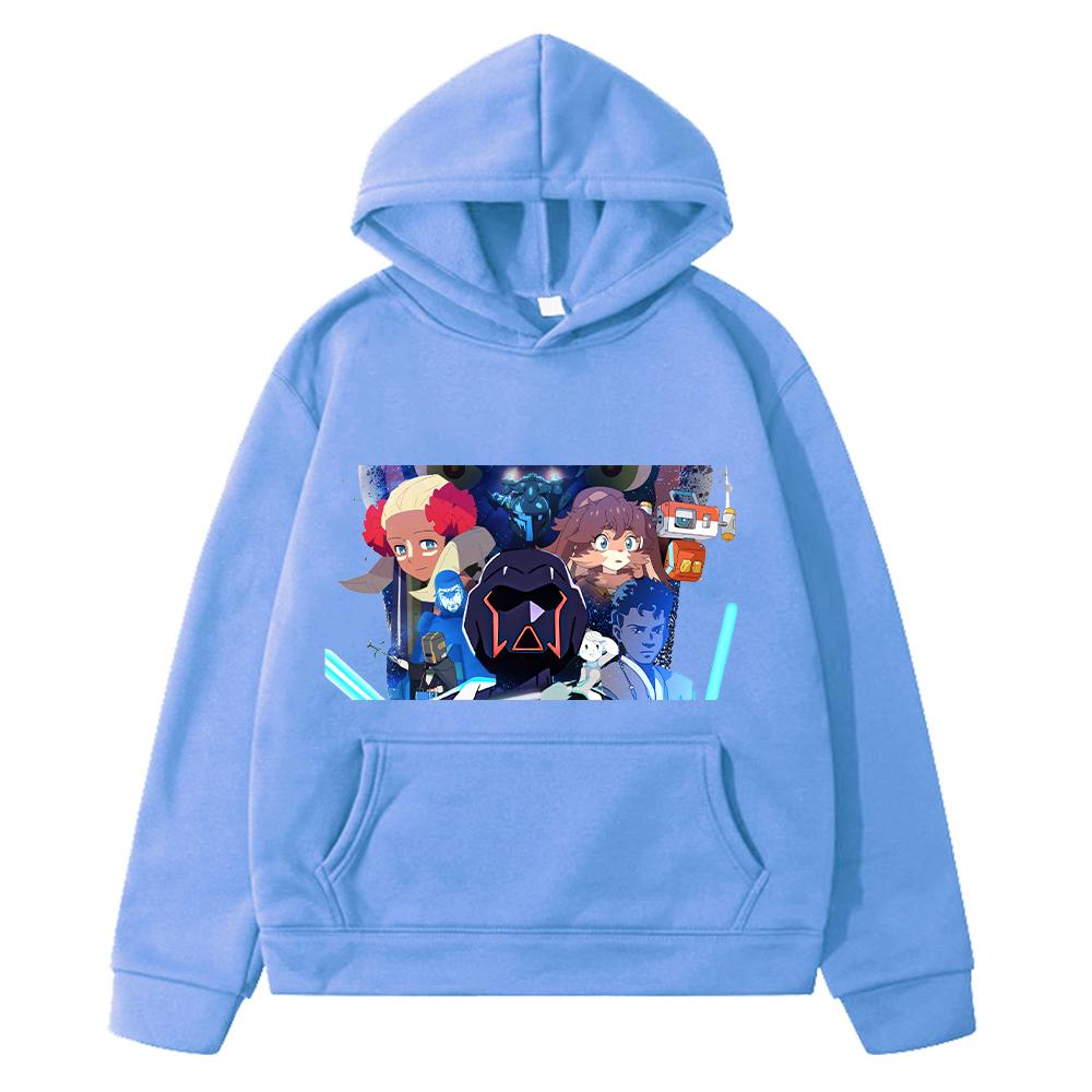 Stars Wars Print Anime Hoodie Fleece Sweatshirt Y2k Sudadera Kawaii Hoodie Cartoon Jacket Boy Pullover Kids Clothes Girls