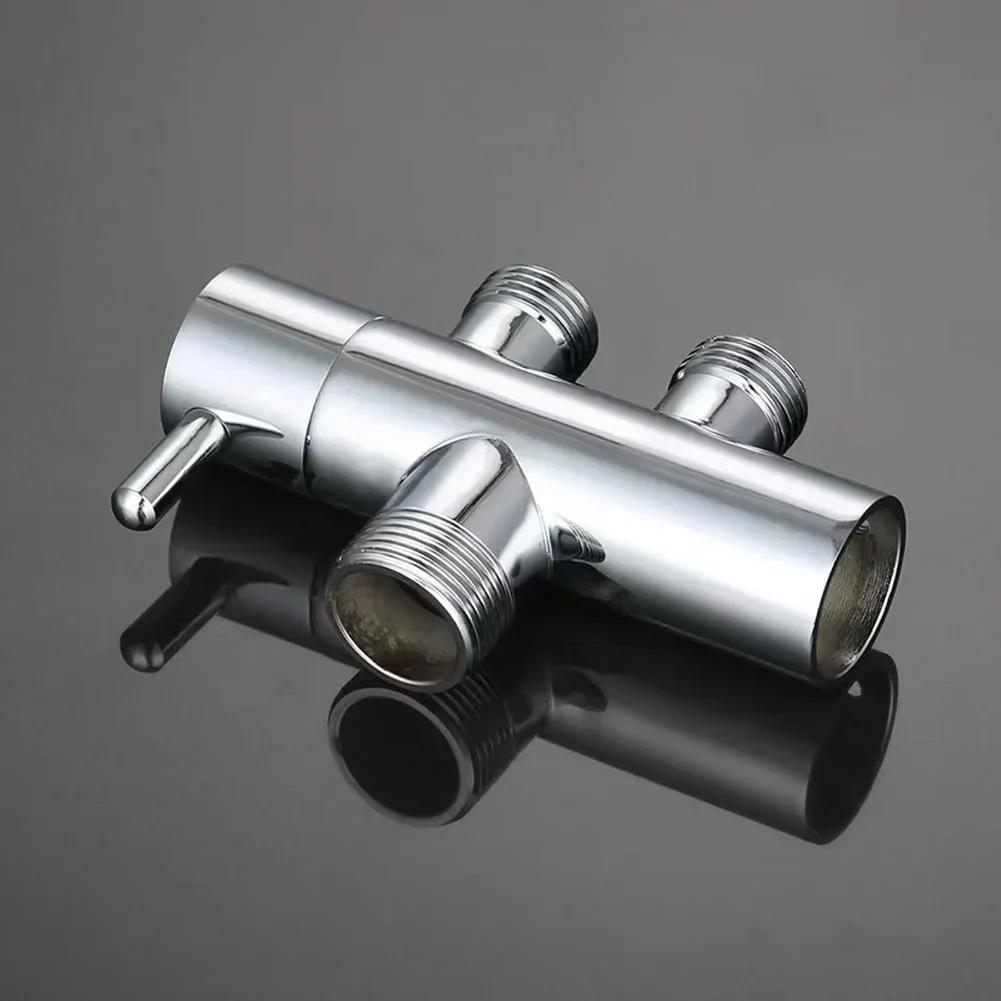 Bathroom Renovation Black Copper Chrome Diverter Compact Round Shower Valve Compact Round Body Long-Term Reliability