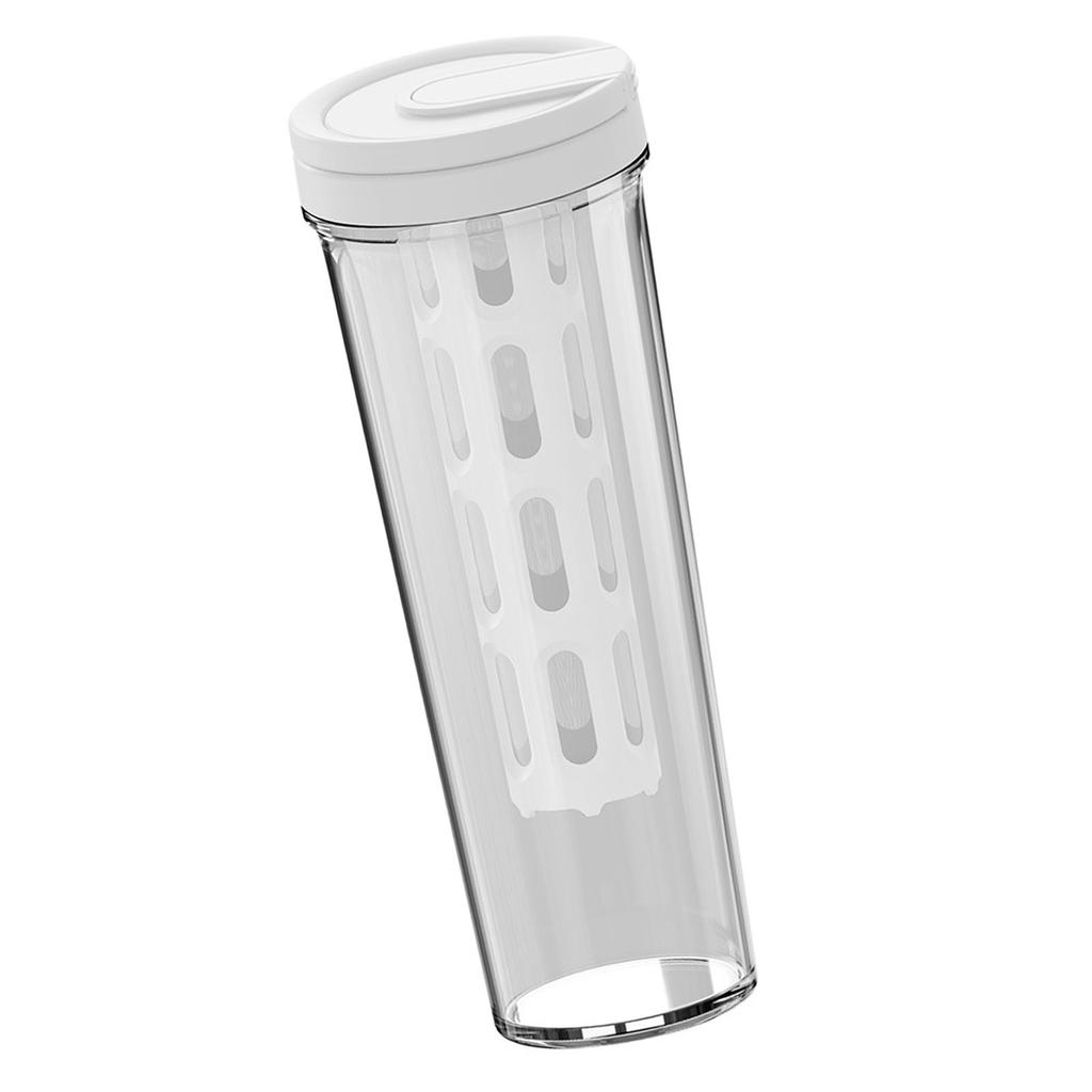 1L Capacity Cold Brew Coffee Maker Multipurpose Tea Mug with Filter Portable Sealed Water Bottle for Home Use