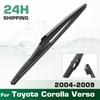 Rear Windshield Wipers Blades,Premium All-Season Wiper Blades Replacement For Toyota Corolla Verso 2004-2009