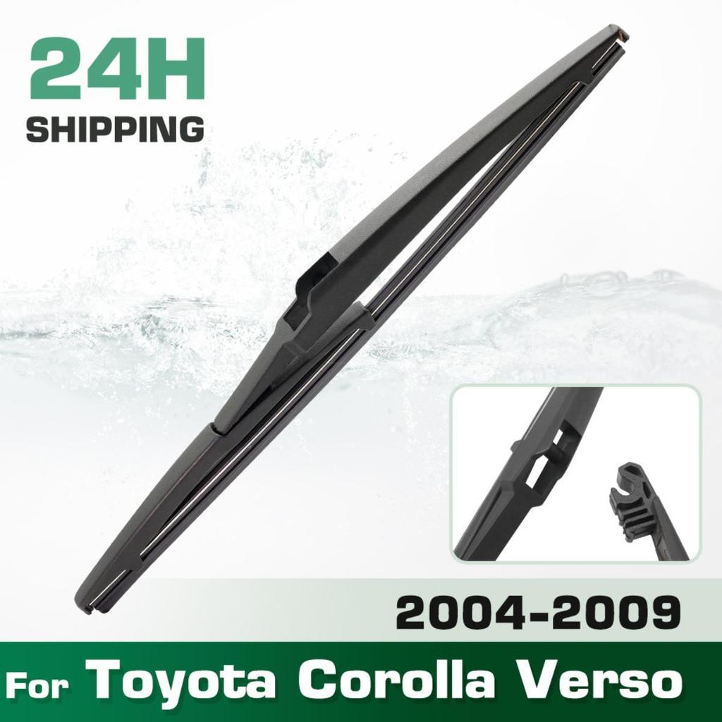 Rear Windshield Wipers Blades,Premium All-Season Wiper Blades Replacement For Toyota Corolla Verso 2004-2009