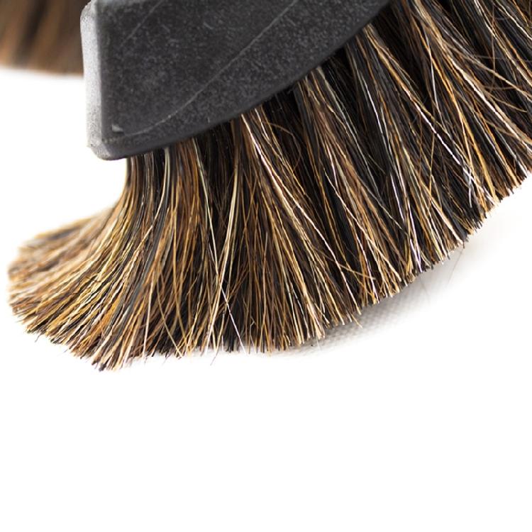 Ergonomic Handle Car Interior Clean Brush With Soft Bristles For Effective Leather Textiles Maintenance Fabric Cleaning