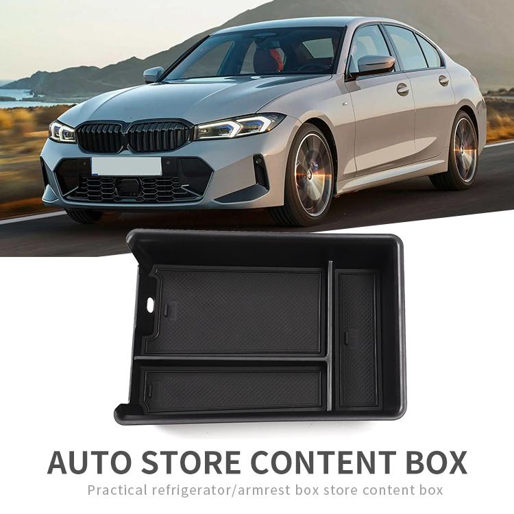 For BMW 3 Series 4 Series I4 2020 - 2025 M3 M4 Car Armrest Storage Box Center Console Tray Organizer Accessories