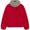 Fear of God Essentials x NBA Philadelphia 76ers Hoodie Red Grey Men Tops 192AL246600F