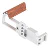 Wooden Grip L Brackets Handle for G7XII G7XIII Quick Release Plate System ArcaSwiss Mount for Comfortable Shoots