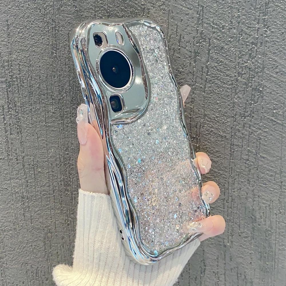 Bling Glitter Phone Case Fo Huawei Honor Magic 6 20 30 50 60 70 80 90 100 Pro Lite X8 Shiny Electroplated Cover