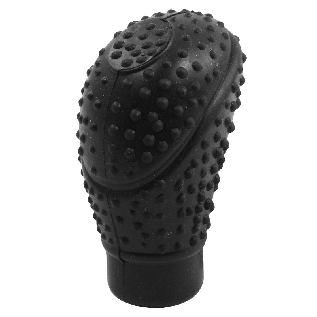 

uxcell Anti-Slip Silicone Car Truck Gear Shift Lever Knob Cover Black чёрный