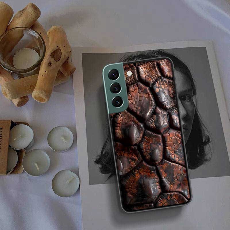 Crocodile Skin Phone Case For Samsung Galaxy S22 S25 Ultra S21 S10 Plus S26 Edge S20 S23 S24 FE Cover Silicone Soft TPU Clea