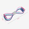 Yoga Gum Fitness Hot Resistance 8 Word Chest Expander Rope Muscle Training Rubber Elastic Trainning for Active Exercise
