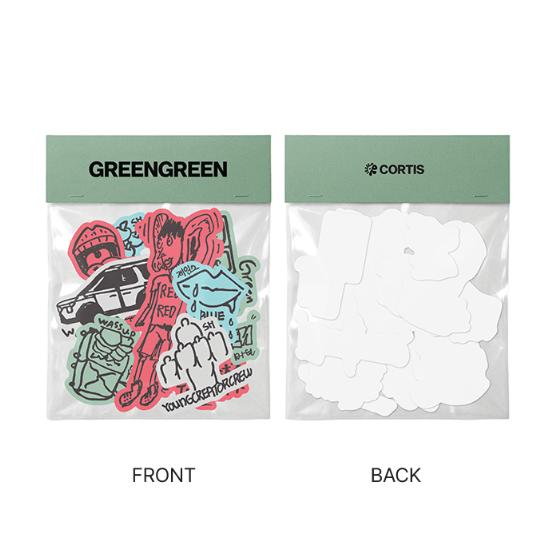 2° Pre-ordine Set di Adesivi CORTIS GREENGREEN