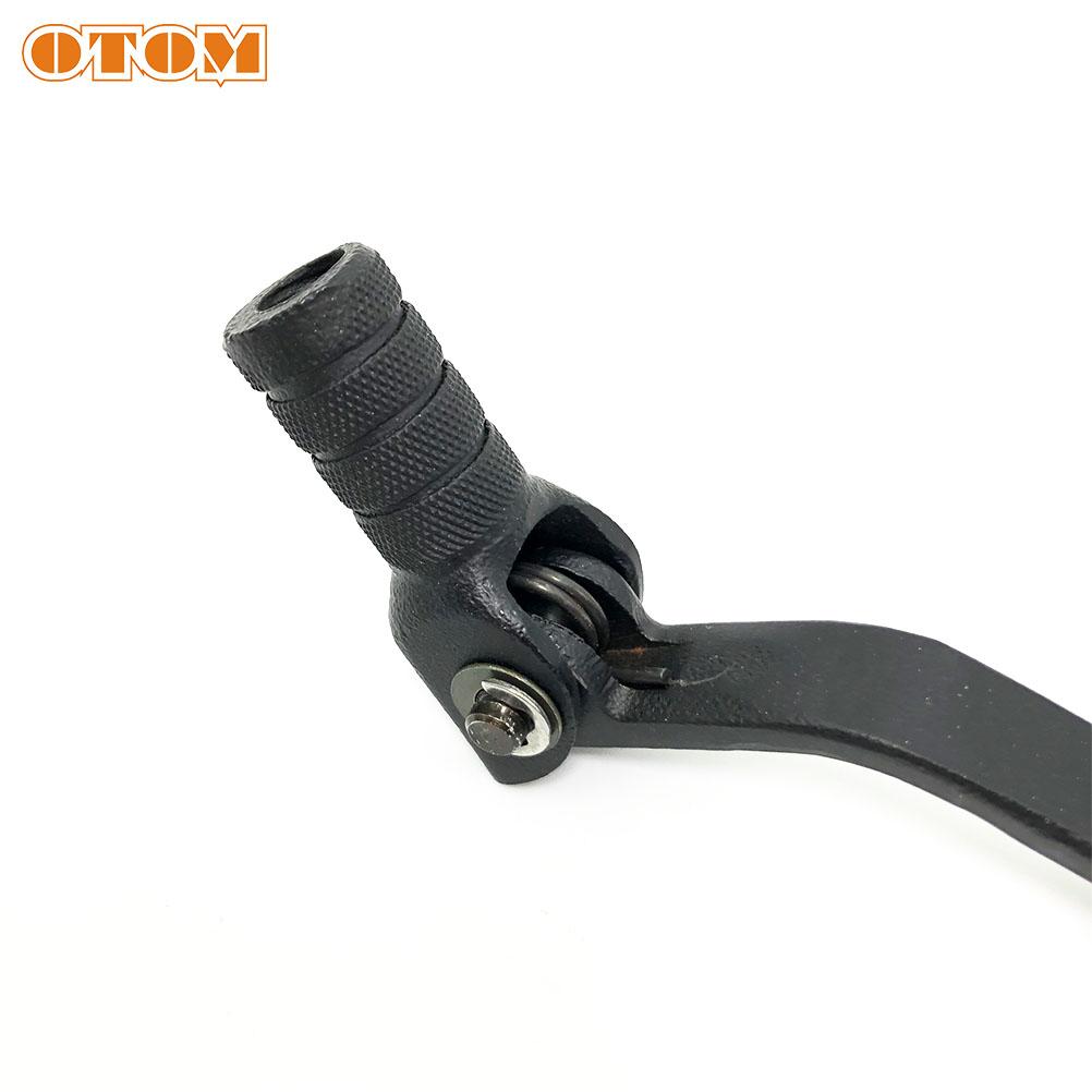 OTOM Motorrad X6 Schaltpedal Anti-Drop Faltbar Stahlpedal Für HONDA CB125 CRF230 YAMAHA DT230 MT250 KAYO T2 T6